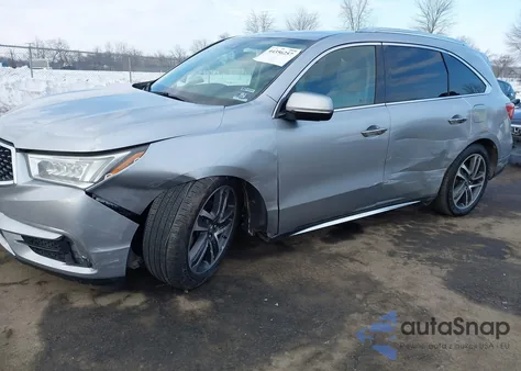 2018 Acura Mdx Advance Package z USA, uszkodzony, nr VIN 5J8YD4H83JL002819